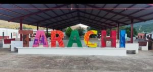 INSTALACIÓN DE LETRAS ALUSIVAS EN LA COMISARÍA DE TARACHI