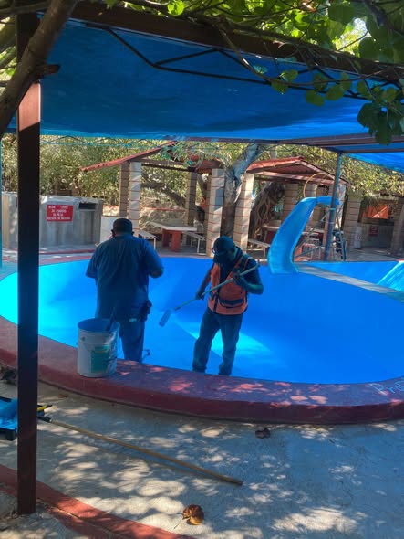 PREPARACIONES PARA PRÓXIMA APERTURA DE BALNEARIO AGUA CALIENTE